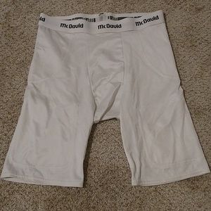 McDavid 5 pocket football compression shorts.